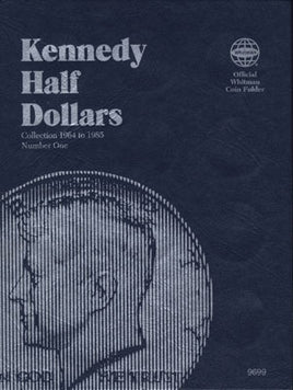 Kennedy Half Dollar Folder #1 1964-1985
