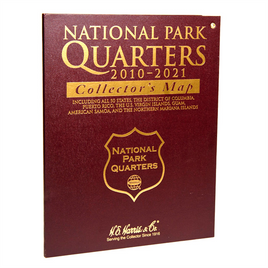 National Park Quarters Trad. Collector's Map