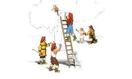 Firemen to the Rescue HO Scale