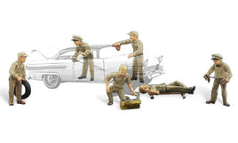 Service Station Attendants HO Scale