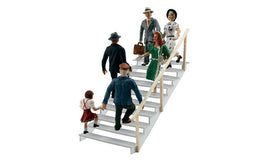 Taking the Stairs HO Scale