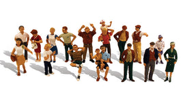 People (16 pcs.) HO Scale WOOA1958