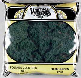 Dark Green Foliage Cluster Bag