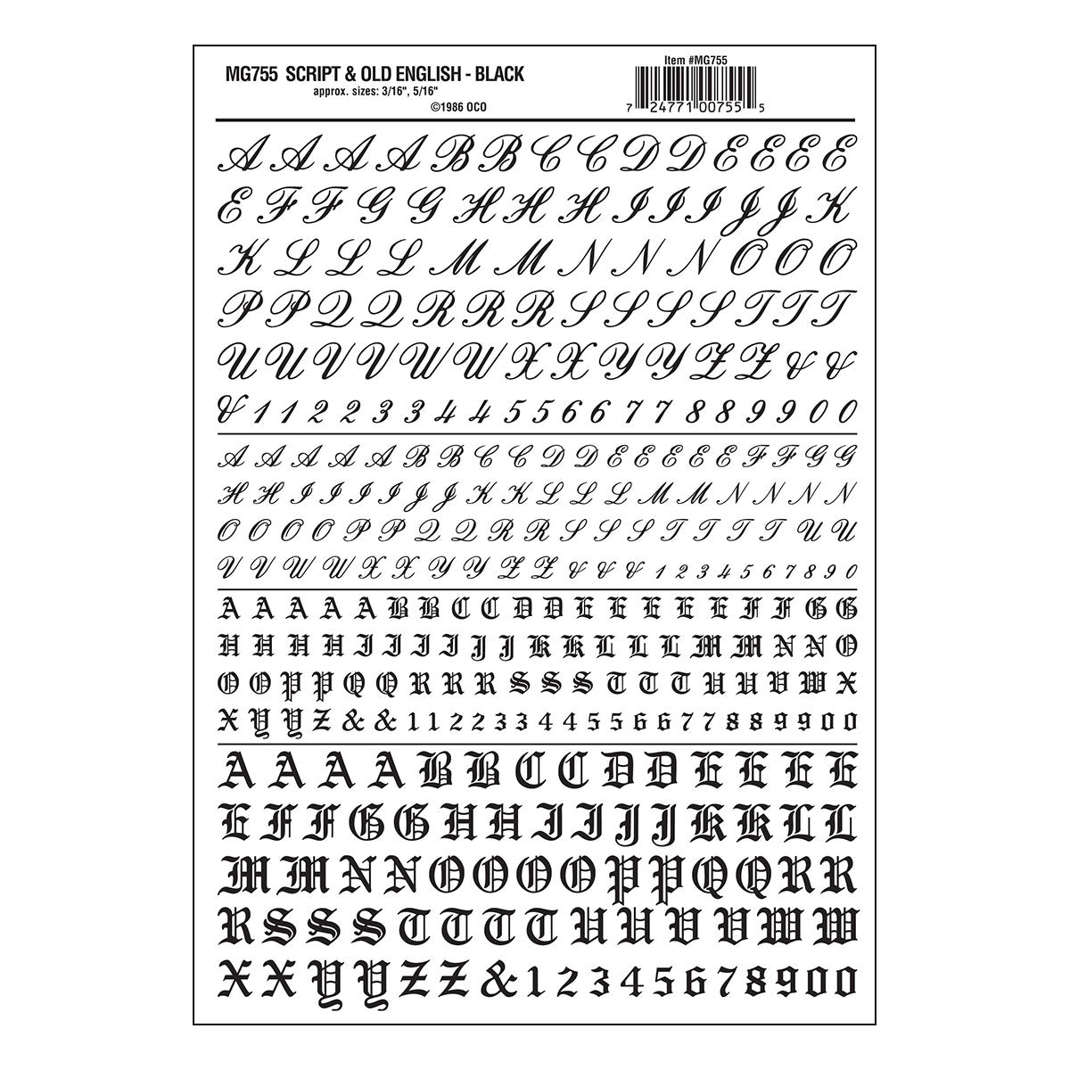 Old English Script Font