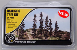 Conifer Tree Kit, 2-1/4"-4" (24) WOOTR1113