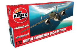 North American B-25C/D Mitchell (1/72 Scale) Aircraft Model Kit
