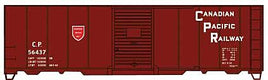 AAR 40' Single-Door Steel Boxcar - Kit - Canadian Pacific 56437 (Boxcar Red, red, Newsprint Service)