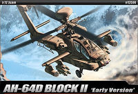 AH-64D Block II (1/72 Scale) Helicopter Model Kit