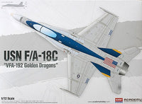 F/A-18C VFA-192 "Golden Dragons" (1/72 Scale) Airplane Model Kit