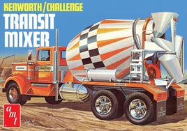 Kenworth Challenge Transit Cement Mixer (1/25 Scale) Vehicle Model Kit
