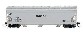 ACF 4650 Cu Ft 3 Bay Hopper - N Scale - Conrail