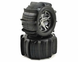 T&W Paddle Tires/Black Chrome