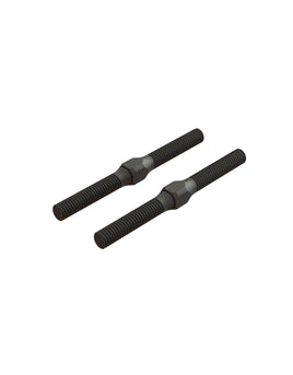 Arrma Steel Turnbuckle M4x48mm Black (2-pack) ARA330542