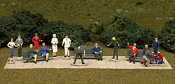 Atlas Assorted Figures -- Unpainted pkg(24)