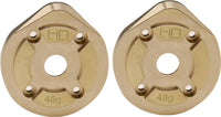 Brass Currie F9 Portal Steering Knuckle Caps