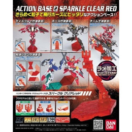 Sparkle Red Action Base (1/144 Scale) Model Stand