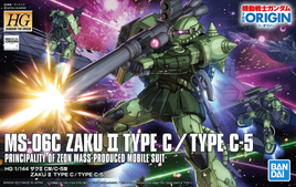 The Origin - Zaku II Type C/Type C-5 (1/144th Scale) Plastic Gundam Model Kit