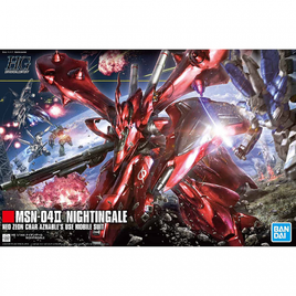 HGUC MSN-04II Nightingale (1/144 Scale) Plastic Gundam Model Kit