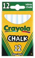 Crayola Chalk White - 12
