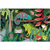 Frogs and Lizards (100 Piece) Glow in the Dark Puzzle