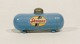 Custom Small Propane Tank -- Light Blue assorted