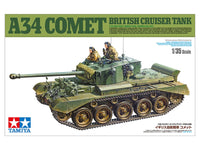 British Cruiser Tank A34 Comet (1/35th Scale) Plastic Military Model Kit
