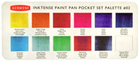 Inktense Paint Pan #2 - 12 Watercolor Set