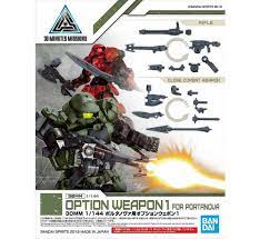 30MM #02 Option Weapon 1 for Portanova (1/144 Scale) Model Accessory Kit