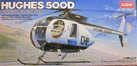 Hughes 500D Police Helicopter (1/48 Scale) Helicopter Model Kit