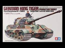 King Tiger with Production Turret (1/35 Scale) Plastic Military Kit