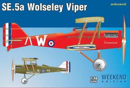 SE5a Wolseley Viper Aircraft Weekend Edition Kit (1/48 scale) Aircraft Model Kit