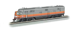 EMD E7 Standard DC Milwaukee Road (gray, orange, maroon)