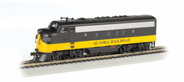 Alaska Railroad F7A (Black/Yellow)
