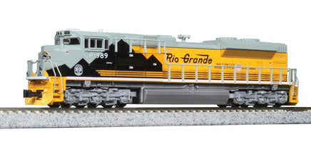 EMD SD70ACe. Standard DC. Union Pacific Number 1989. Denver and Rio Grande Western Heritage Scheme.
