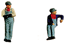 Engineer and Fireman -- Slouching and Leaning