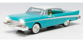 Just Plug(R) Lighted Vehicle -- Fancy Fins (turquoise, white)