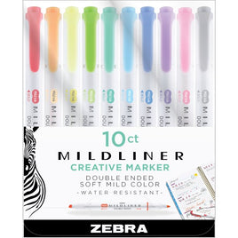 Mildliner Brush Pen & Makers Assorted
