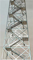 Fire Tower - Etched-Brass Kit -- 2 x 2 x 8" 5.1 x 5.1 x 20.3cm