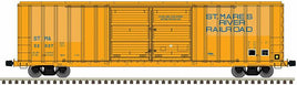 FMC 5503 52' Double-Door Boxcar - Ready to Run - Master(R) -- St. Maries River Railroad 52027 (orange)