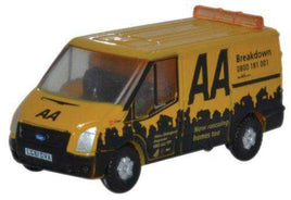 Ford Transit Van with Short Wheelbase & Low Roof - Assembled -- AA Breakdown (yellow, black)