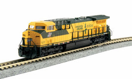 Chicago and North Western #8804. Yellow, green. GE AC4400CW, Standard DC