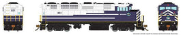 GMD F59PH - Standard DC -- Metrolink 851 (As-Delivered, white, blue)