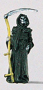 Grim Reaper with Sickle Figure