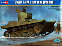 Soviet T-37A Amphibious Light Tank (1/35 Scale) Military Model Kit