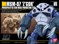 HGUC #06 MSM-07 'Z'Gok' (1/144 Scale) Plastic Gundam Model Kit