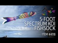 Fishsock Koi 5' Windsock (Assorted Colors)