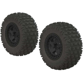 Fortress SC Tire Set Clued Black