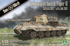 PzKpfwg.VI Ausf.B Tiger II (1/35th Scale) Plastic Military Model kit