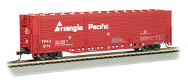 Triangle Pacific #5114 (red, white) Evans All-Door Boxcar