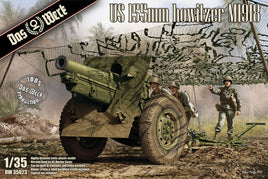 U.S M1918 155mm Howitzer (1/35th Scale) Plastic Military Model Kit